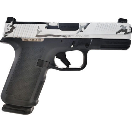 Ruger RXM Limited 9mm 4" Barrel, Optic Ready, White Camo Slide, 15 Rd