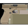 Glock 19XV 9mm 4.02" – Coyote, Night Sights, 10rd (3 Mags)