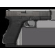 Glock 45 V Series 9mm, 4.02" Barrel, Ambi Slide Stop, Flared Magwell, Black, 3-17 Round Magazines