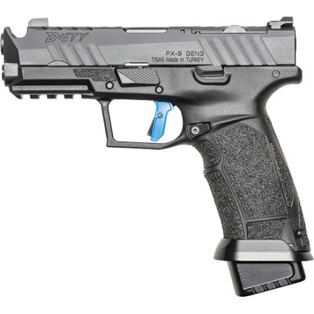 Tisas PX-9 Raptor Duty Frame 9mm 4.10" Ported Barrel, Optic Ready 20 Rd Mag