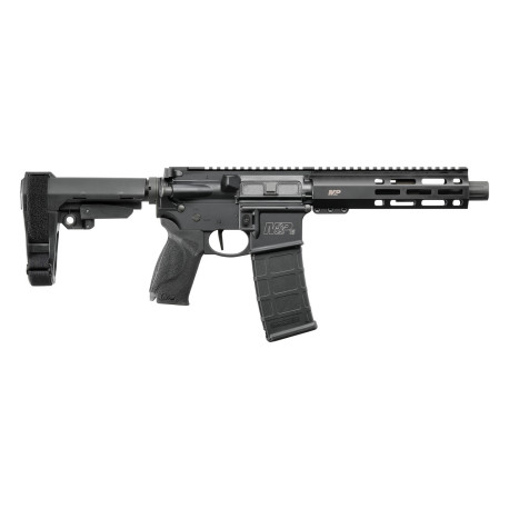 Smith and Wesson M and P 15 AR Pistol 556 223 7.5 Black 30rd