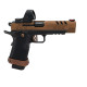 Kimber 2K11 Target 9mm, 5" Barrel, High Polished Coyote PVD, Steel Frame, Trijicon SRO, 20rd