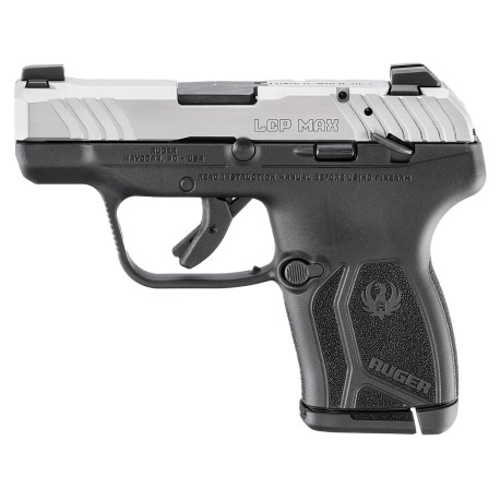 Ruger LCP Max CA Compliant .380 ACP 10+1 2.8" Matte Stainless/Black