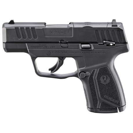 Ruger MAX-9 Compact 9mm, 3.2" Barrel, Black, 12rd