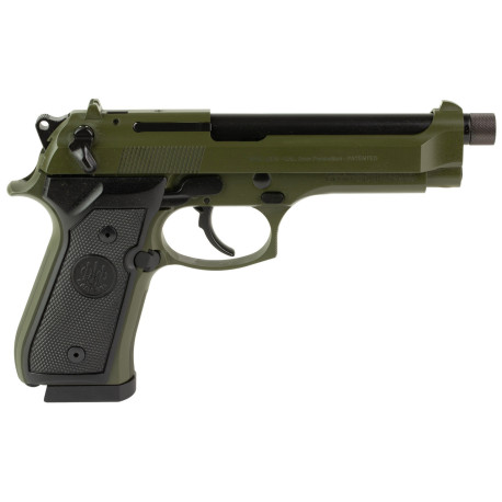 Beretta 92FS 9mm 18rd 5.1" Threaded Barrel ODG