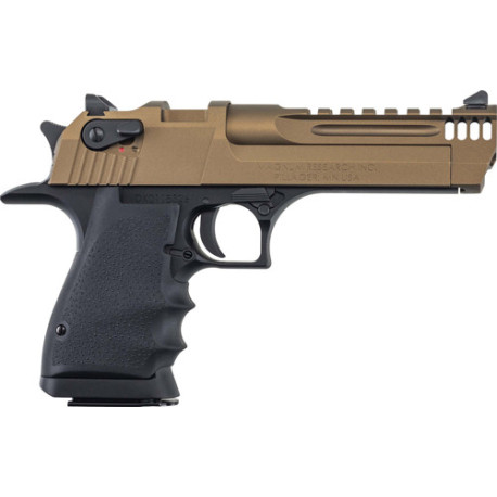 Magnum Research Desert Eagle L5 50AE, 5" Barrel, Brown-Black, NY Compliant, 7rd