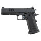 Military Arms MAC 9 DS-D 9mm, 5" Barrel, QPD Black, AOS Optics Cut, Fiber Front, Low Profile Rear, 2x17rd