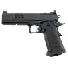 Military Arms MAC 9 DS-D 9mm, 5" Barrel, QPD Black, AOS Optics Cut, Fiber Front, Low Profile Rear, 2x17rd