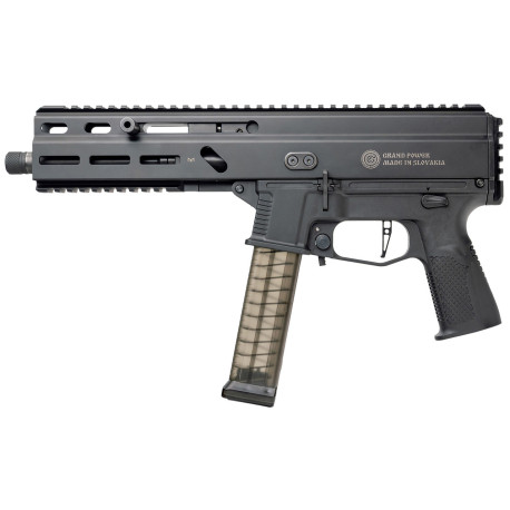 Grand Power Stribog SP10A3 10mm 8 Inch Barrel M Lok Matte Black with Case and Three 20 Round Magazines