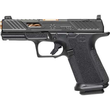 Shadow Systems MR920 Elite MA 9mm 4 Inch Bronze Fluted Barrel Optics Ready Night Sights Two 10 Round Mags