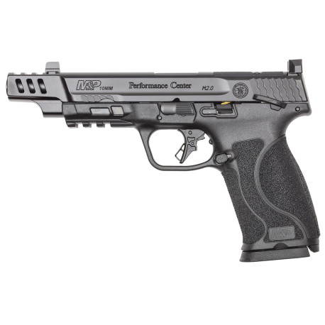 Smith & Wesson M&P M2.0 Performance Center 10mm, 5.6" Ported Barrel, Night Sights, Optics Ready, 2x10rd Mags