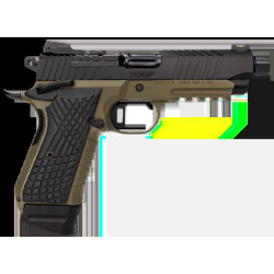 Kimber KDS9C TFS 9mm, 4.6" Threaded Barrel, Flat Dark Earth Frame, Black Slide/Grip, 18rd