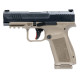 Canik METE MC9LS 9mm, 3.63" Barrel, Flat Dark Earth Frame, Black Slide, Optic Ready, 17rd