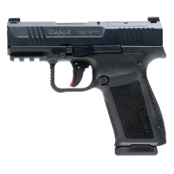 Canik METE MC9L 9mm, 3.18" Barrel, Black, Optic Ready, Custom Holster, 10rd
