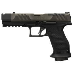 Walther PDP Pro-X 9mm, 4.6" Threaded Barrel, Black, PMM Compensator, 18rd