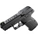 Kel-Tec P17 22 LR, 3.8" Threaded Barrel, Black, Optics Ready, 16rd