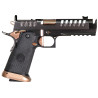 Watchtower Apache DS 9mm, 4.6" Threaded Barrel, Graphite, Copper Accents, Optic Ready, 21rd
