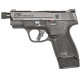 Smith Wesson MP9 Shield Plus LE Micro Compact 9mm 3.7 Inch Threaded Barrel Optic Cut Black Polymer Frame 15 Round