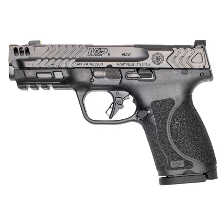 Smith & Wesson M&P M2.0 OR Performance Center 9mm, 4.22" Barrel, Ported, No Manual Safety, Gray, Optic Ready, 15rd
