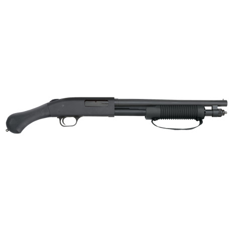 Mossberg 590 Shockwave 20 Ga, 3" Chamber 14.375" Barrel, Black, Raptor Birdshead Grip, 5rd