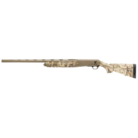 Browning Silver 12 Ga Shotgun, 3.5" Chamber, 28" Barrel, AURIC Furniture, 4rd - Flat Dark Earth